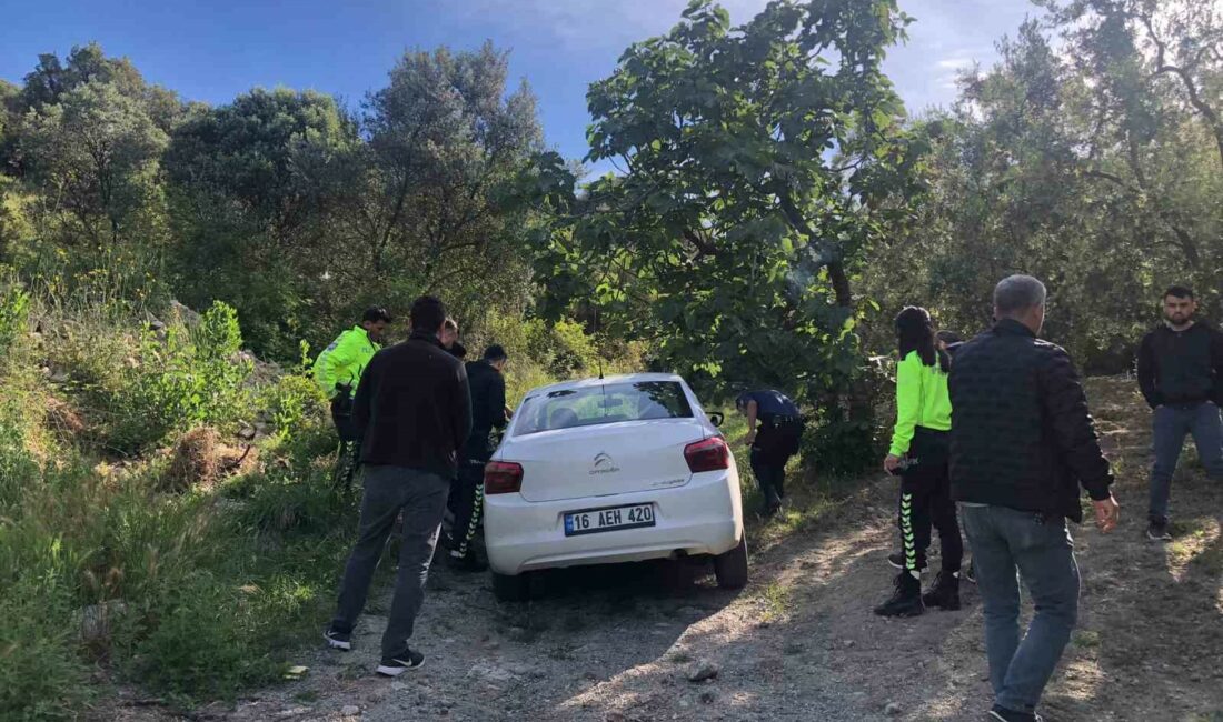 Gemlik’te polisten kaçan araç