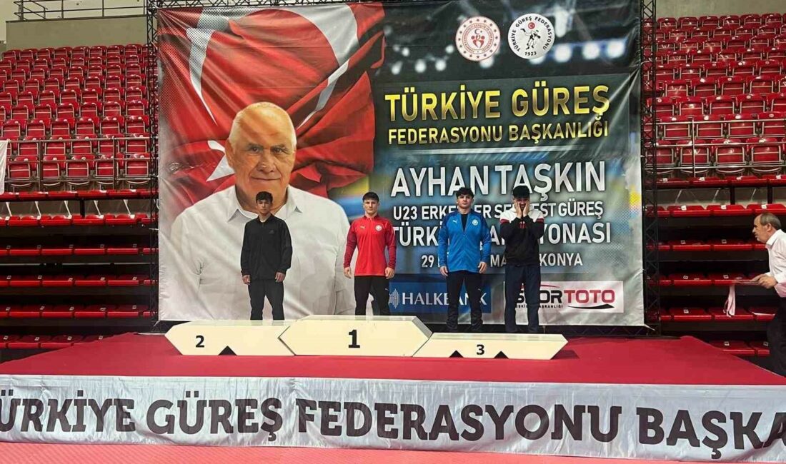 KONYA'DA YAPILAN MİNDER GÜREŞLERİNDE,