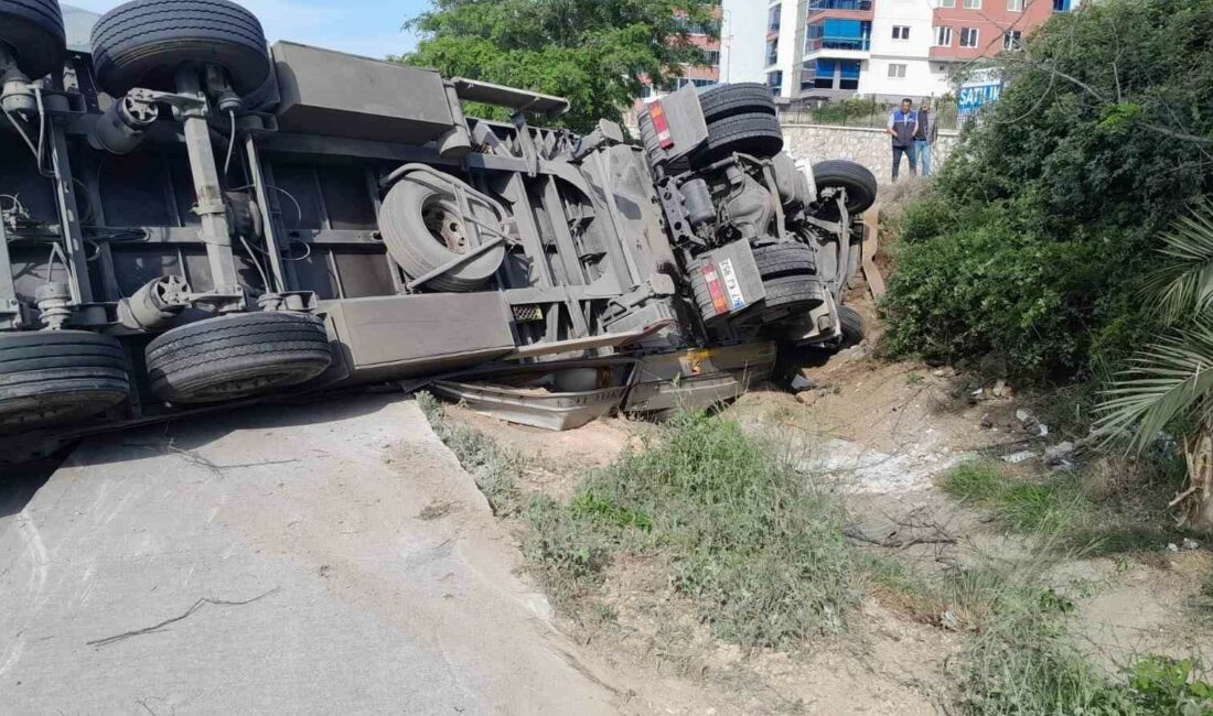 Bursa’nın Gemlik ilçesinde devrilen