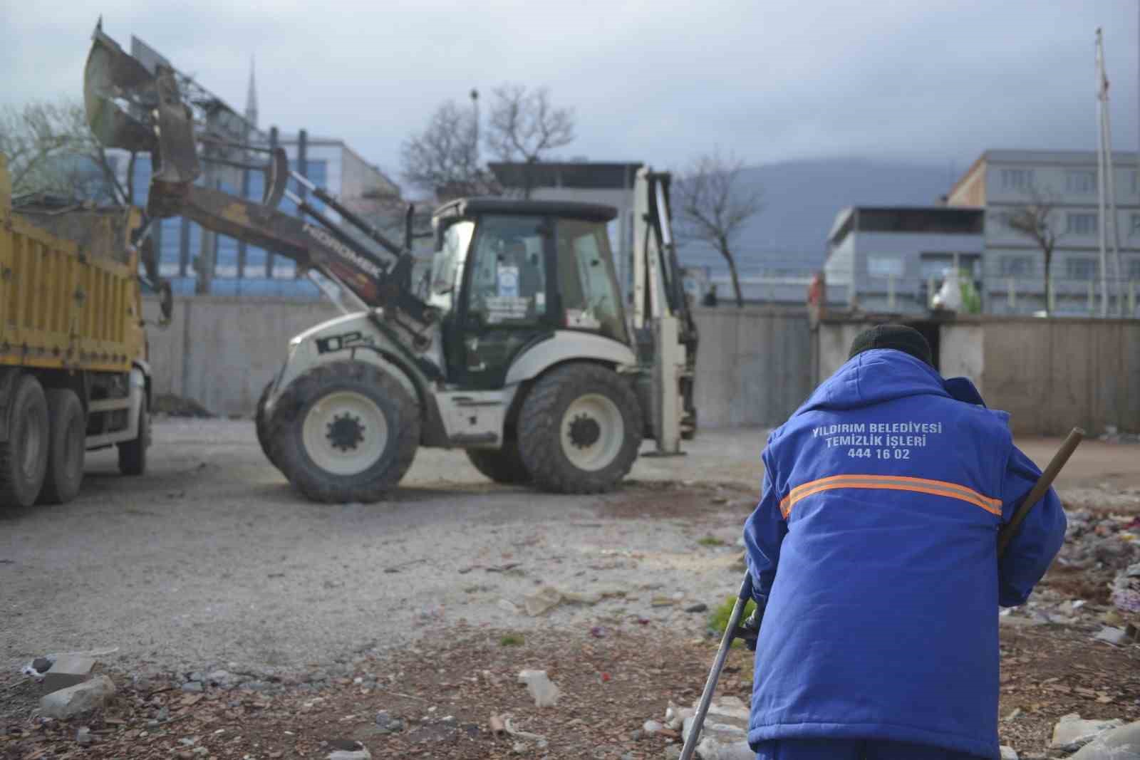 Yıldırım’da temizlik seferberliği