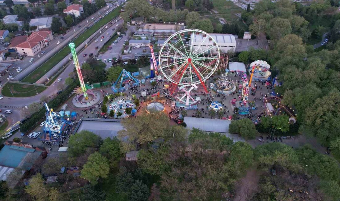 BURSA'DAKİ KÜLTÜRPARKTA YAŞANAN SALINCAK