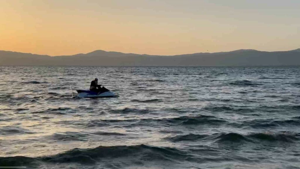 İznik Gölü’nde jet skiden düşen genç kız boğuldu