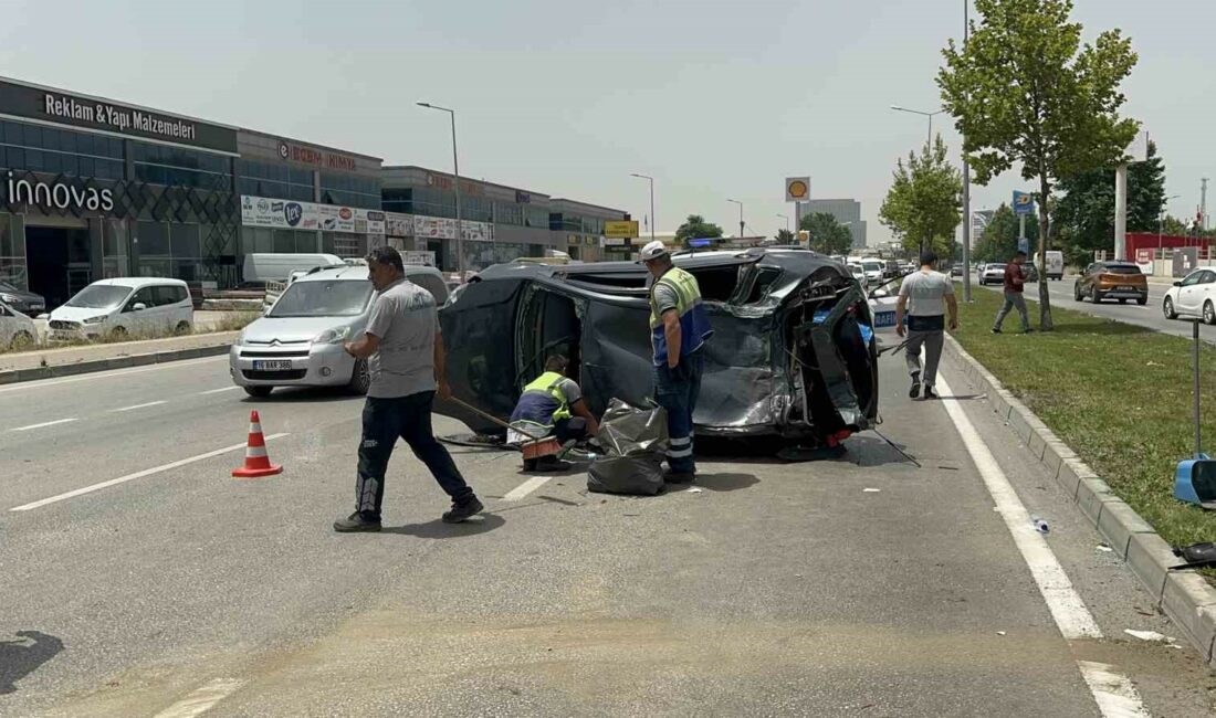 Bursa’nın Osmangazi ilçesinde, takla