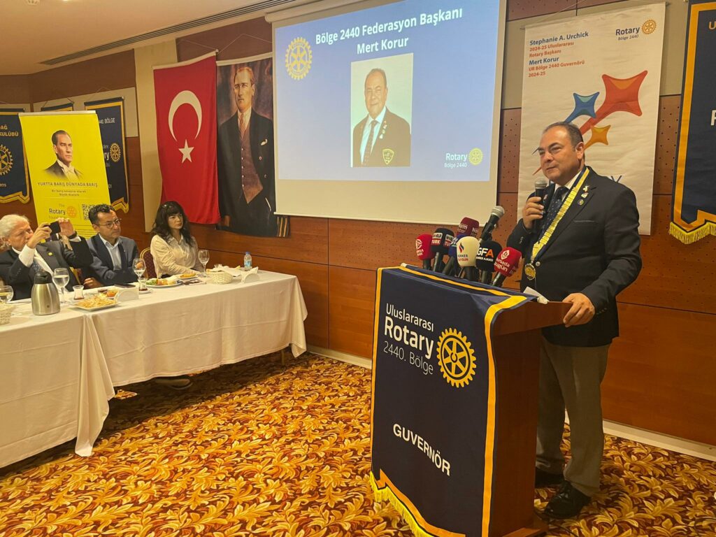 Uluslararası Rotary Bölge Bursa Basın toplantısı, “Barış” mesajıyla başladı