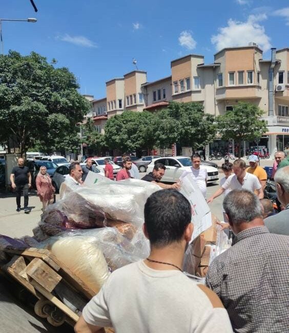 BURSA'NIN İNEGÖL İLÇESİNDE PALETTE