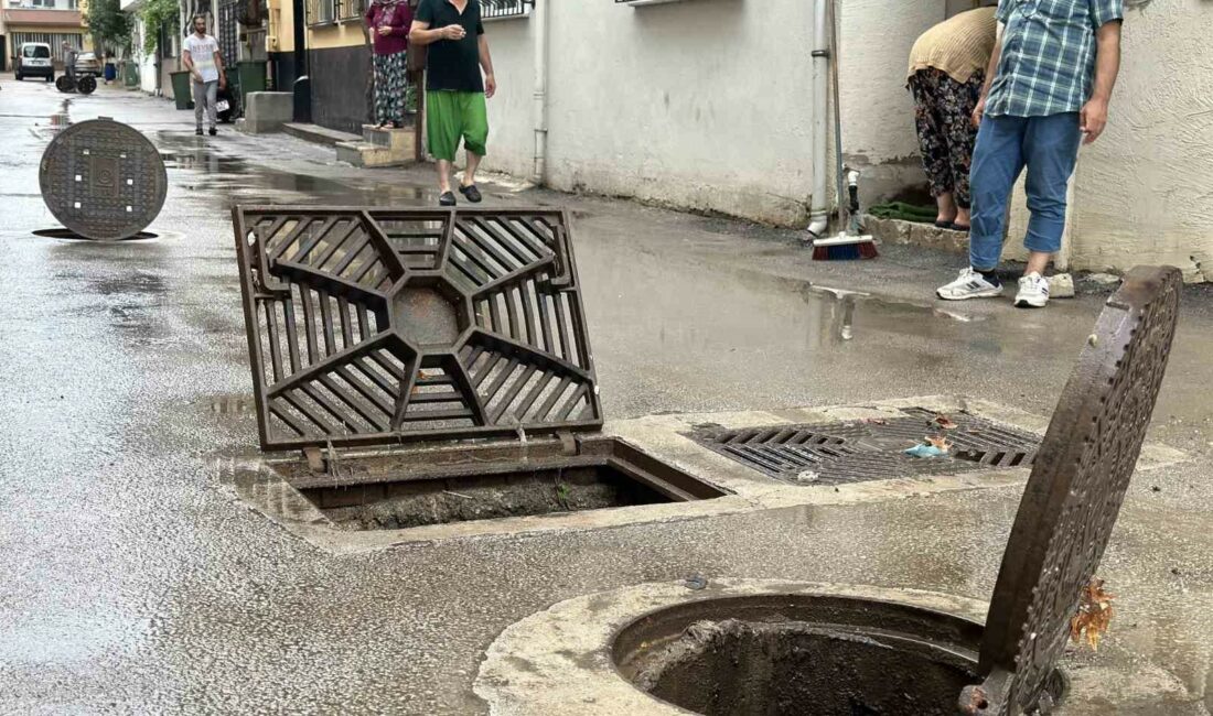 BURSA'DA SAĞANAK YAĞIŞ SONRASI