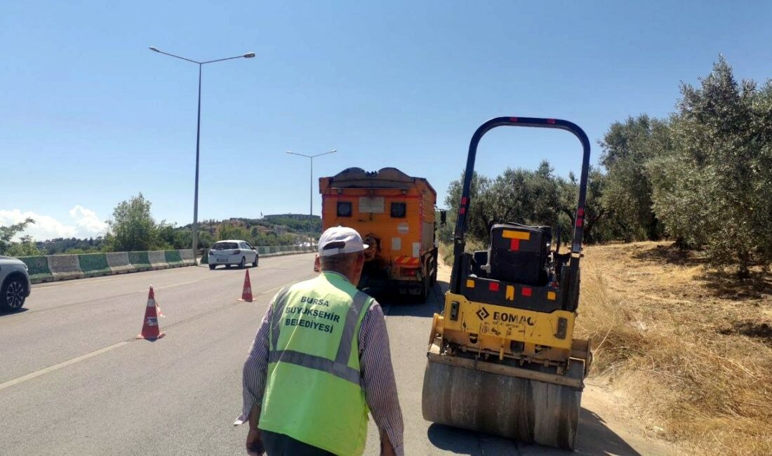 BURSA-MUDANYA YOLUNDA OLUŞAN ÇATLAKLAR