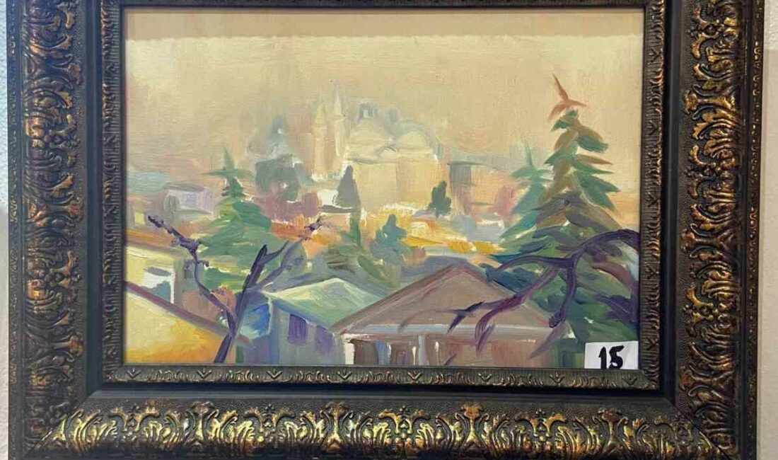 IRGANDI KÖPRÜSÜNDE RESSAM ERTUĞRUL