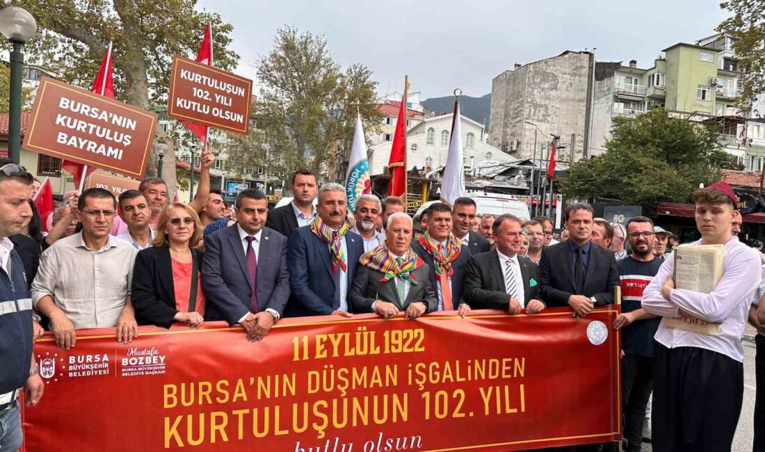 BURSA’NIN DÜŞMAN İŞGALİNDEN KURTULUŞUNUN