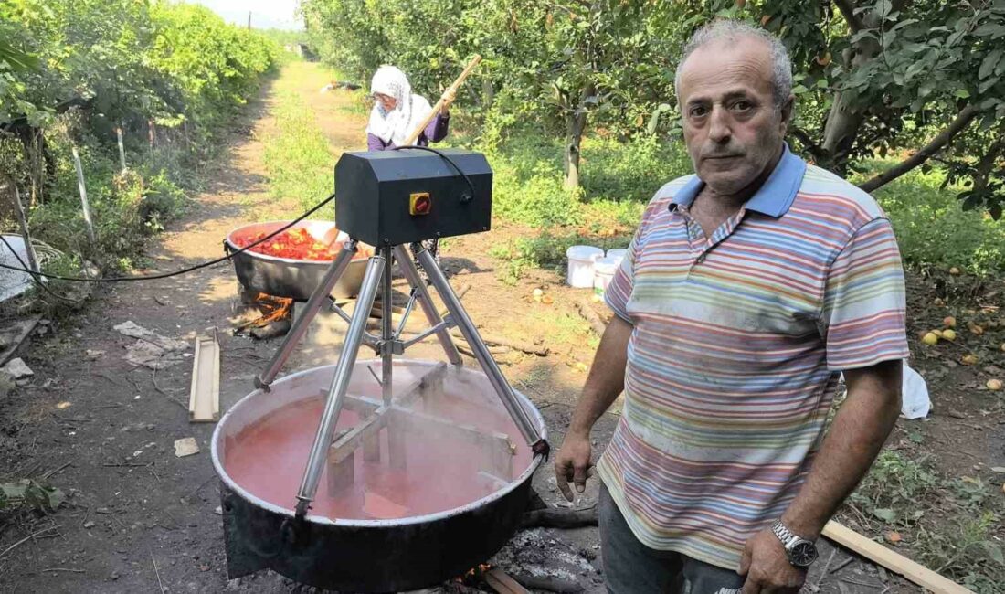 BURSA'NIN İNEGÖL İLÇESİNDE SALÇA