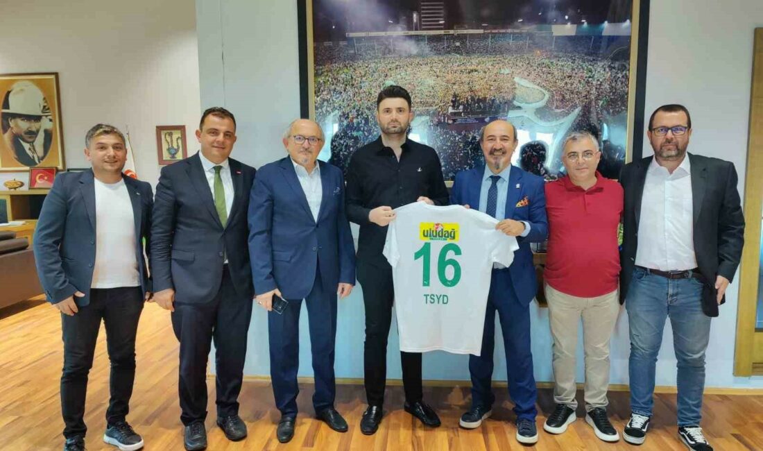 TSYD BURSA’DAN BURSASPOR’A ZİYARET