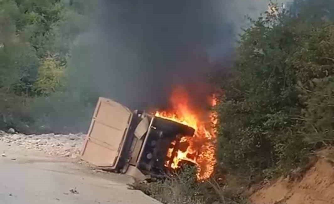 BURSA’DA SÜRÜCÜSÜNÜN KONTROLÜNDEN ÇIKAN