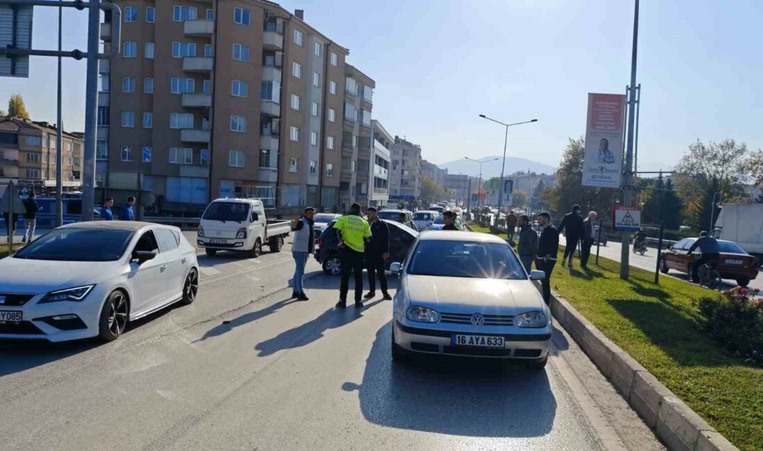 BURSA'DA ZİNCİRLEME KAZA: 2