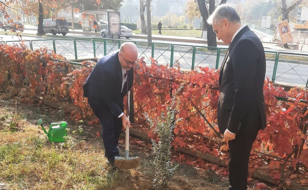 Bursa’nın yeni çevre müdürü göreve fidan dikerek başladı