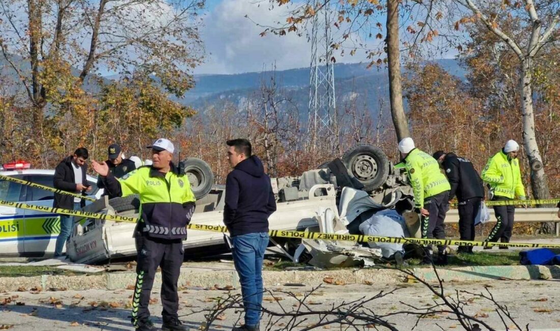 Bursa’nın Kestel ilçesinde sürücünün