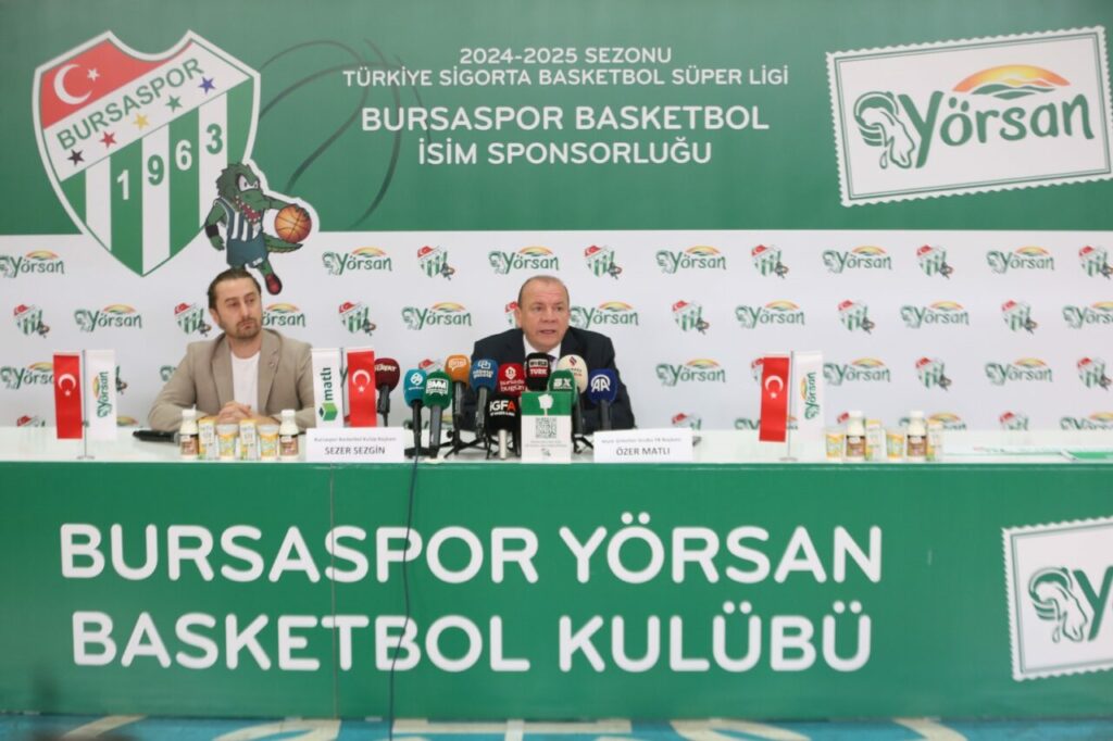 Bursaspor Basketbol’a Matlı’dan büyük destek