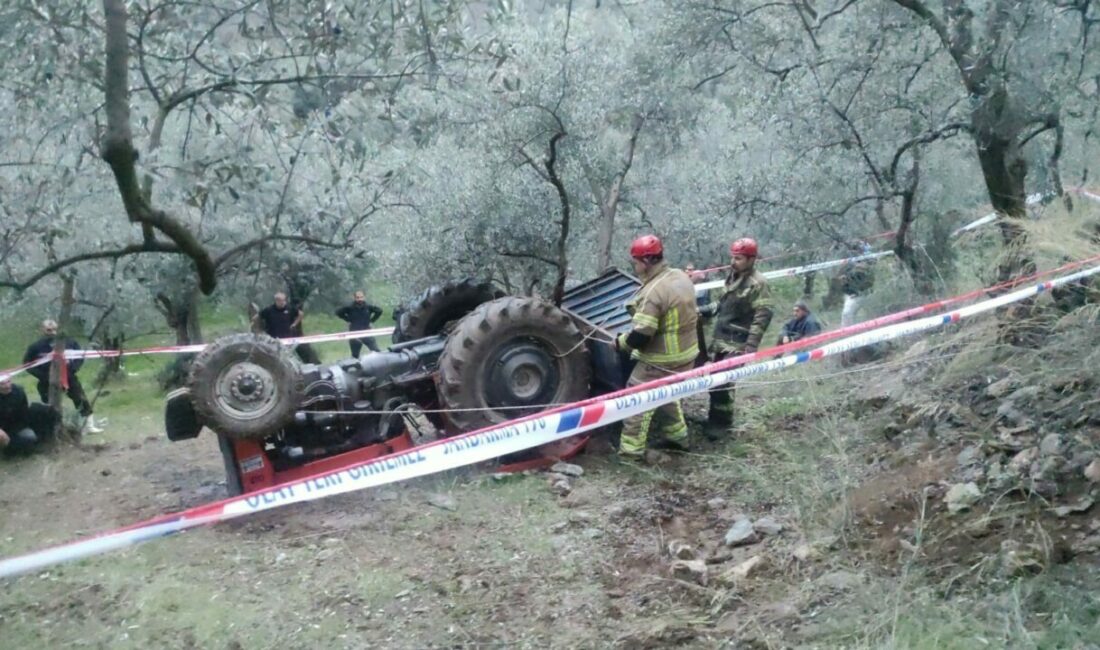 Bursa’nın Orhangazi ilçesinde traktör