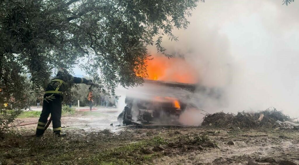 Bursa’nın İznik ilçesinde tanker