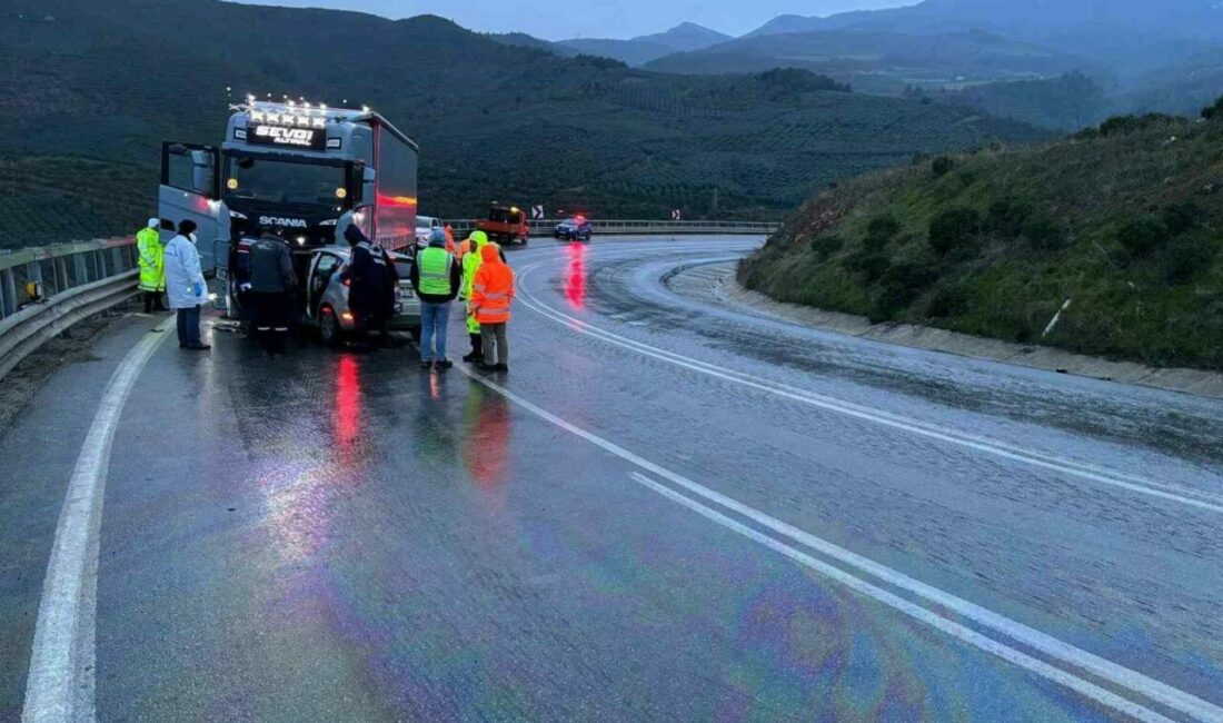 Bursa’nın İznik ilçesinde tır