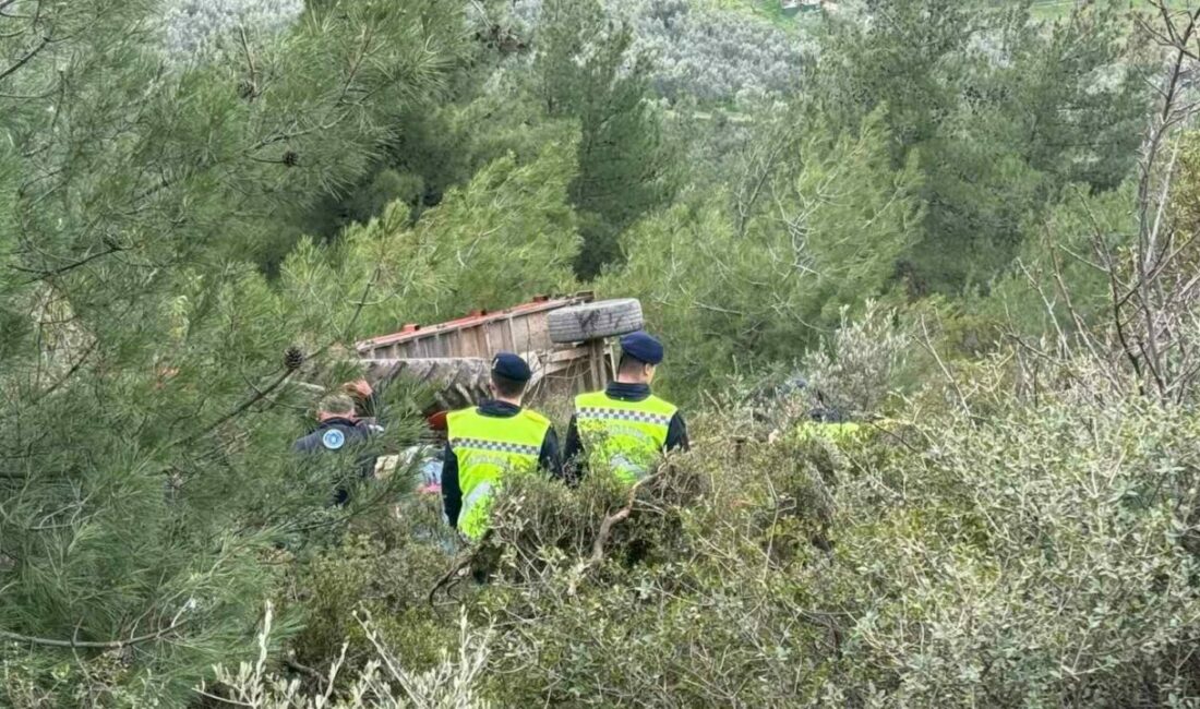 Bursa’nın İznik ilçesinde meydana gelen traktör kazasında sürücü hayatını kaybetti,